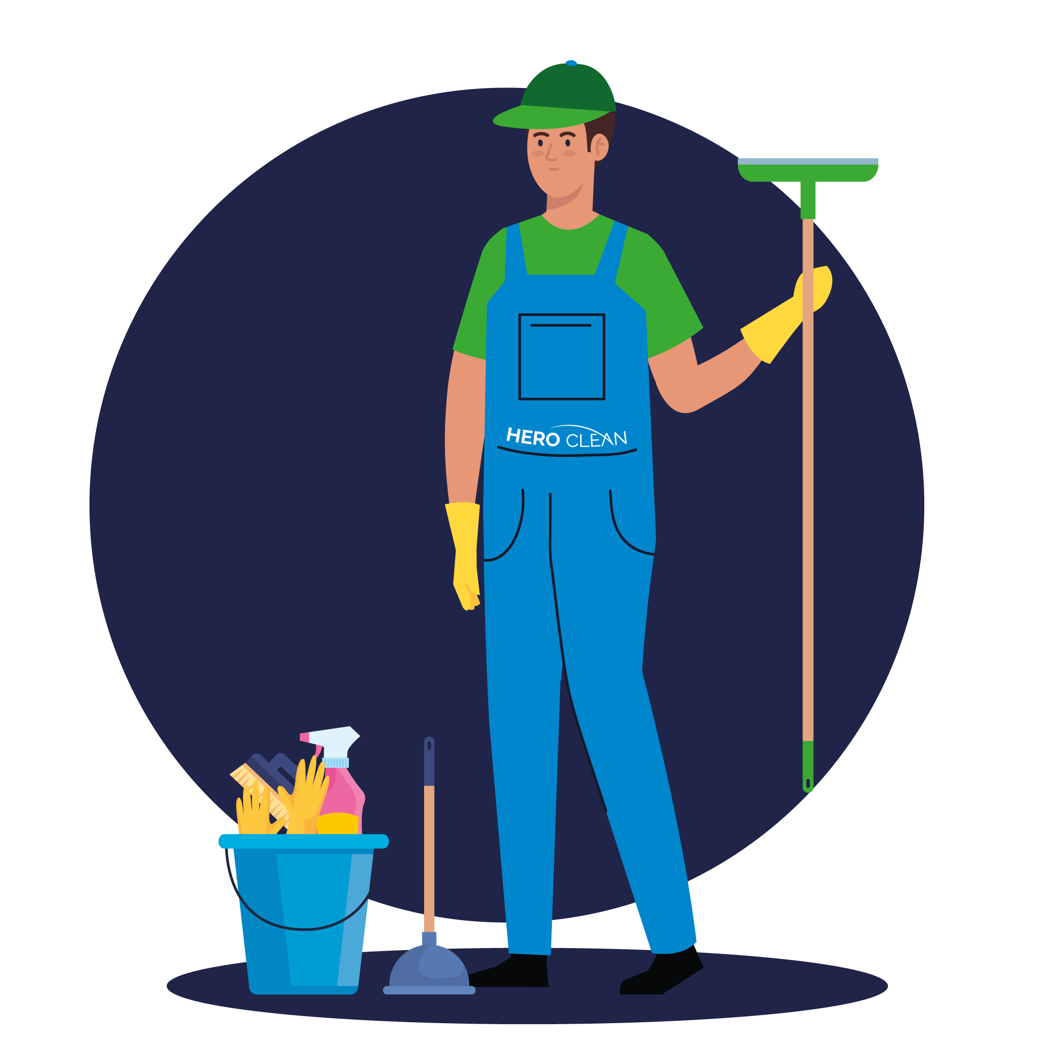 Reinigungsmitarbeiter